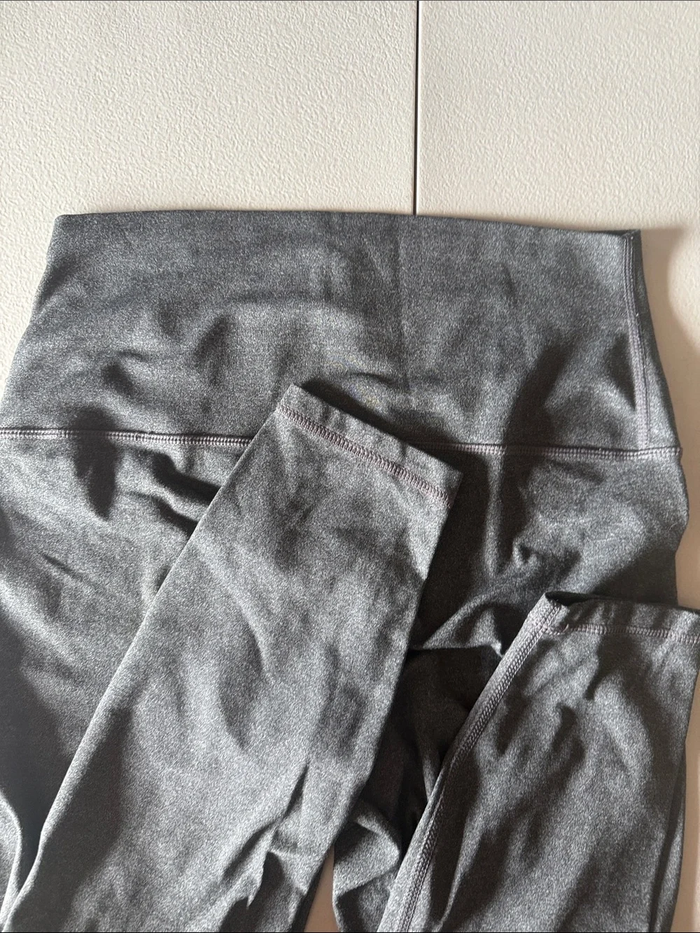 Makers Mark Zen Ankle Leggings High-Waist Active Leggings - Charcoal Gray Size L